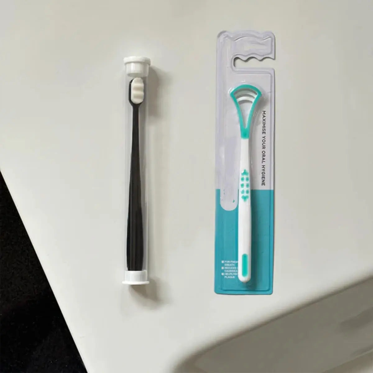 ORALIX - Nano Toothbrush & Tongue Cleaner Bundle oralix