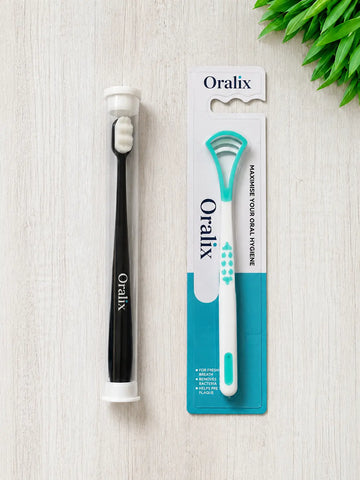 ORALIX - Nano Toothbrush & Tongue Cleaner Bundle oralix